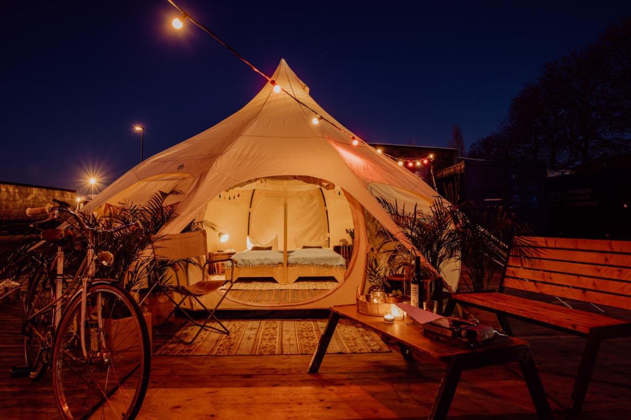 Raus Und Gut Glamping Am Graebendorfer See Drebkau Exterior foto