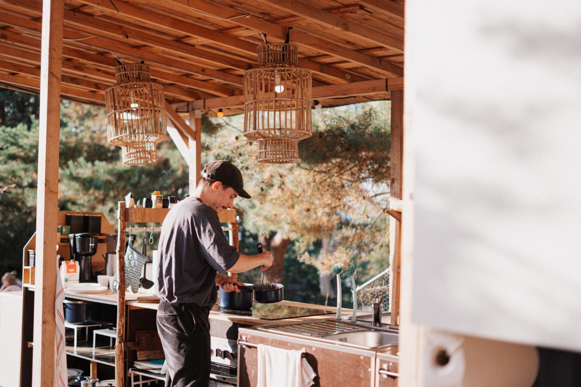Raus Und Gut Glamping Am Graebendorfer See Drebkau Exterior foto
