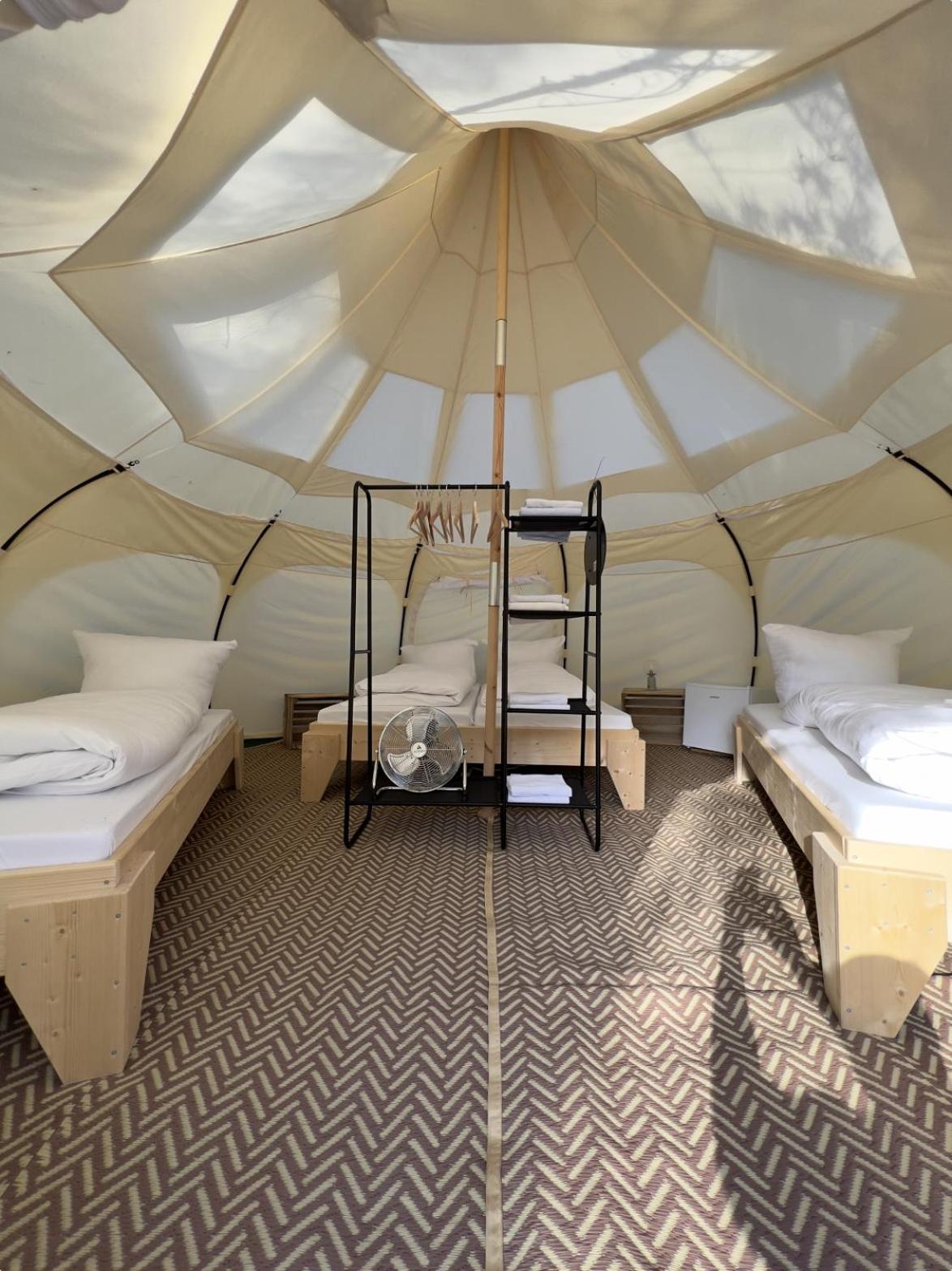 Raus Und Gut Glamping Am Graebendorfer See Drebkau Exterior foto